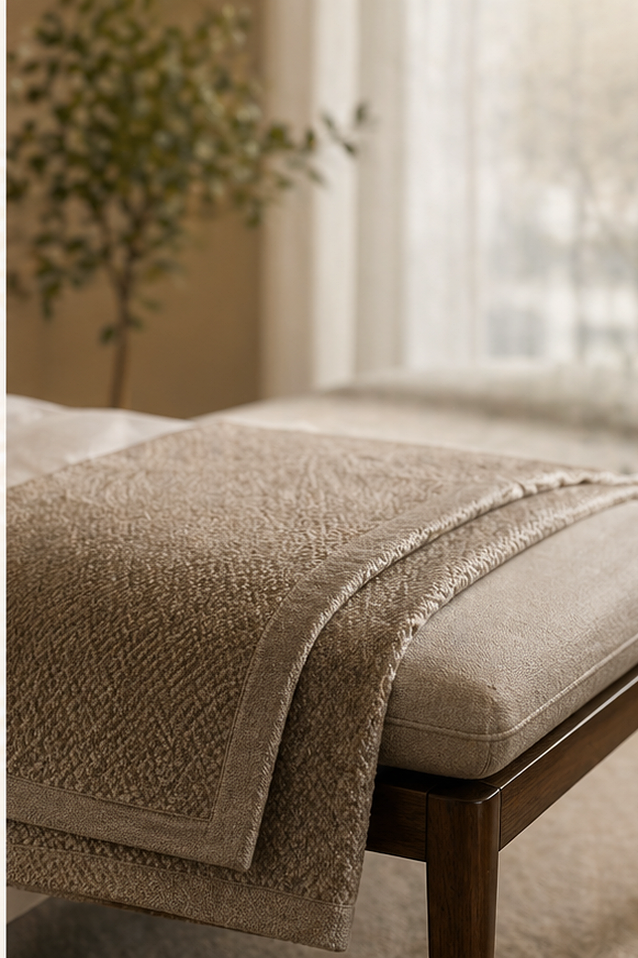 Bed runners and textile accents