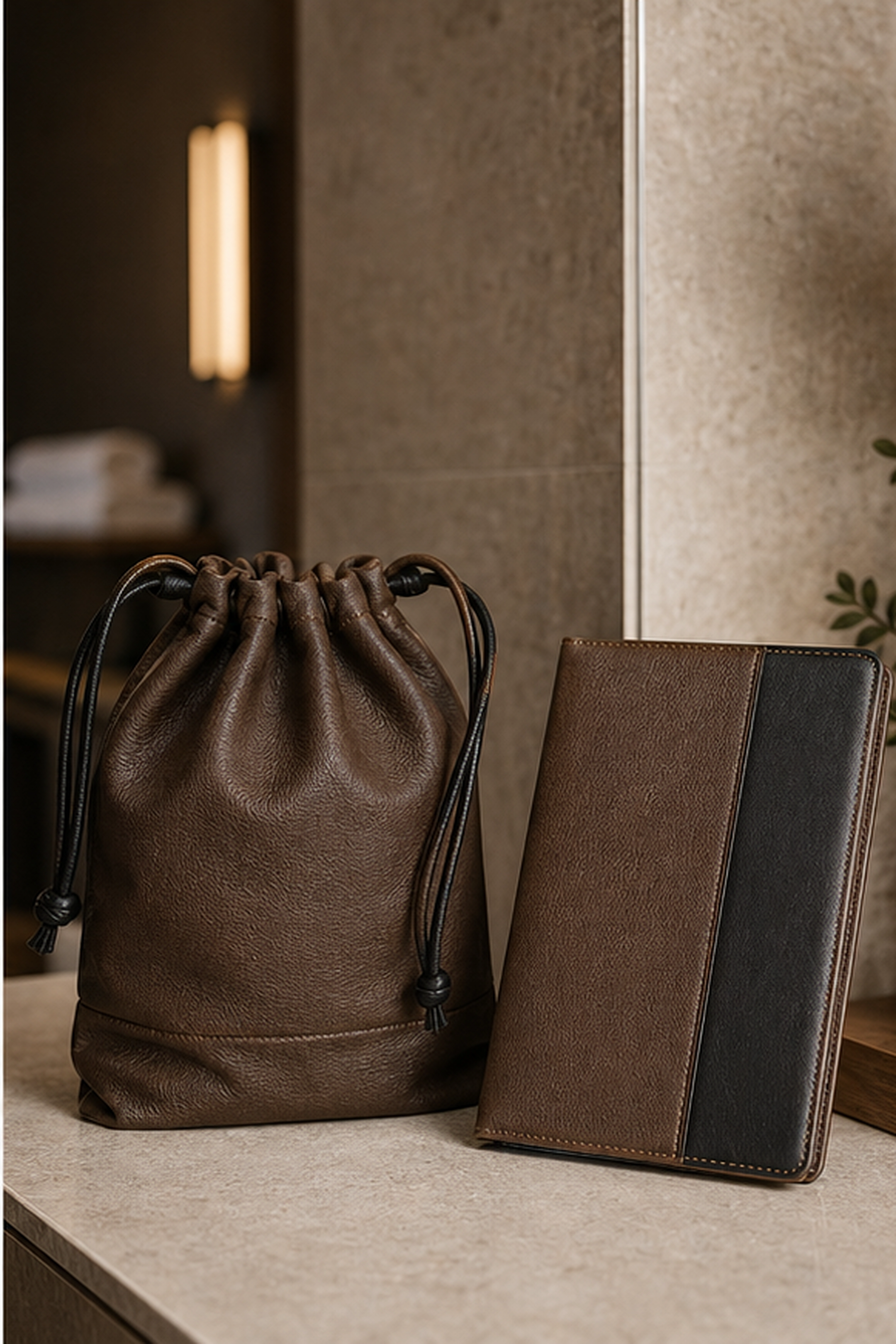 Laundry bag and brand touchpoint detail