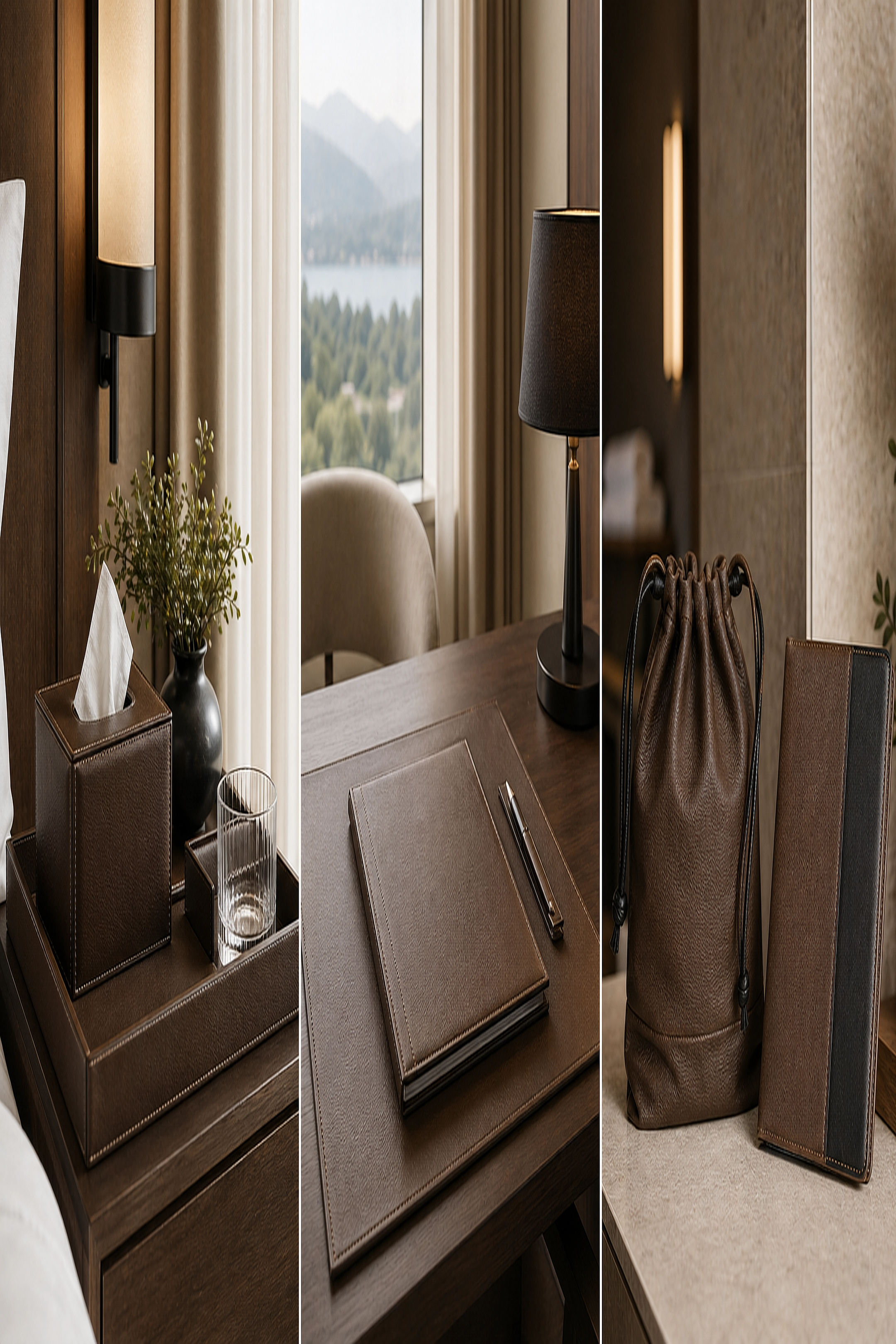 Leather touchpoint range